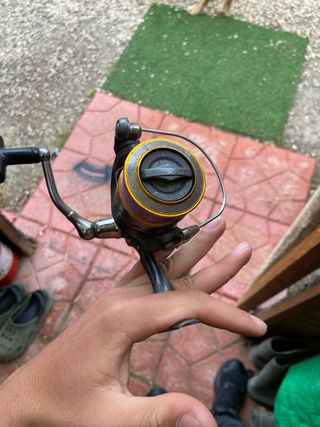 Conjunto 5 carretes pesca cada carrete tieneprecio