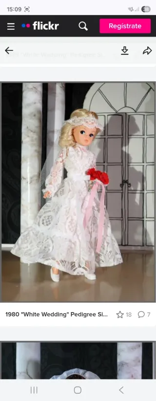 Lote vestidos Sindy Pedigree Fleur Otto