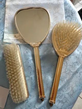 Set toilette vintage fiori