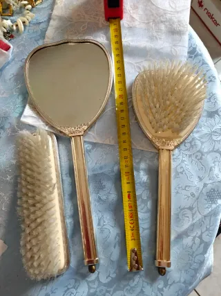 Set toilette vintage fiori