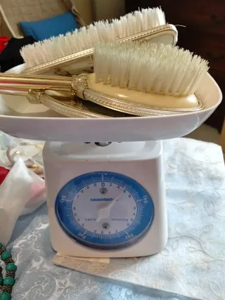 Set toilette vintage fiori