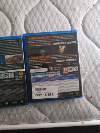 GTA V y Resident Evil 7 PS4