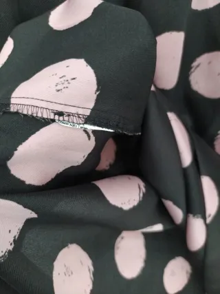 Vestido MNG lunares rosa talla S