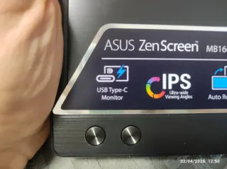 Pantalla Portátil ASUS ZenScreen MB166C