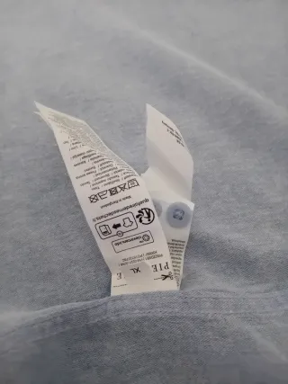 Camicia uomo Pier One azzurra tg XL