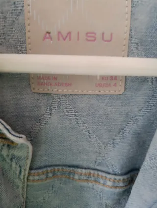 Cazadora vaquera Amisu nueva