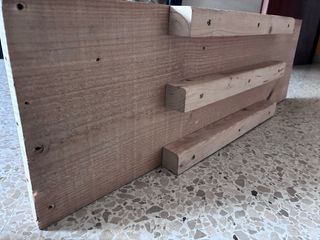 Tabla de madera para escalada