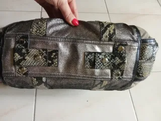 Borsa donna You&Me pelle pitonata