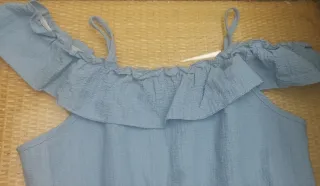 Vestido azul claro para niña 11-12 años