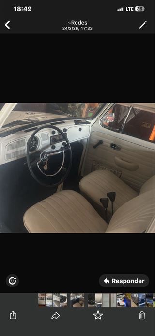 Vw Escarabajo 1500  1980