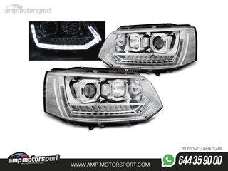 FAROS DELANTEROS LUZ DIURNA TUBE LIGHT PARA VOLKSWAGEN TRANSPORTER T5 2010-2015