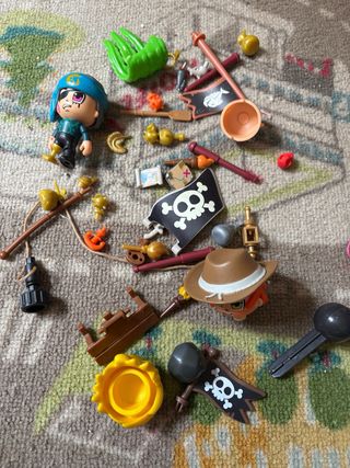 Lote 4 piratas Pinypon