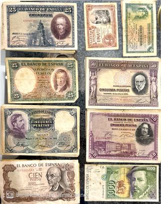 Colección de Billetes Pesetas España