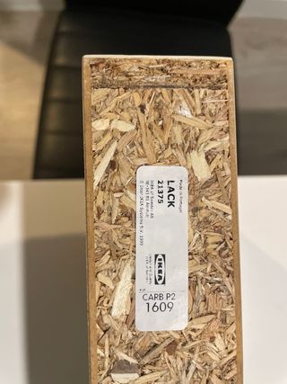 Estantería LACK Ikea Madera Beige