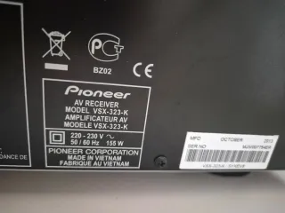 Home Cinema Pioneer + Canton Negro