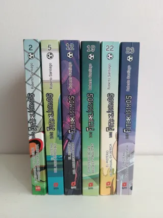 Lote 6 libros futbolísimos.