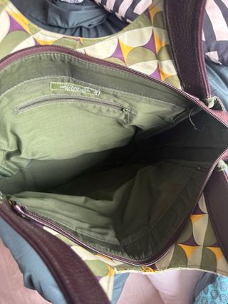 Bolso de mano estampado