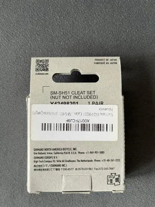 Zapatillas Ciclismo Luck T44 + calas Shimano