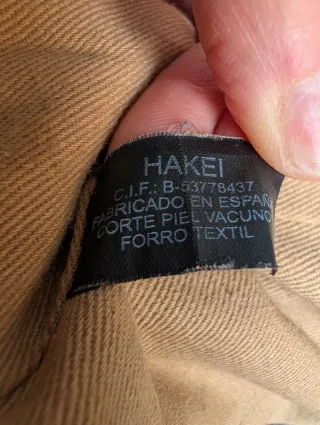 Bolso Hakei Piel Beige