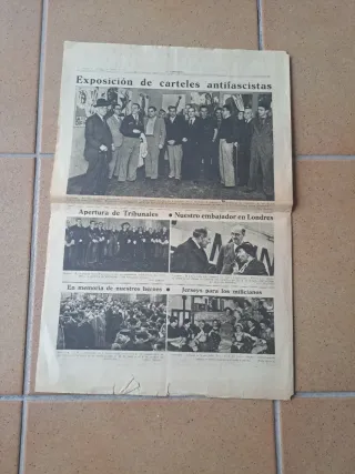 Diario La Vanguardia Guerra Civil 1936 Teruel