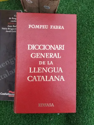 Lote diccionarios  Catalán, Español, Asturiano...