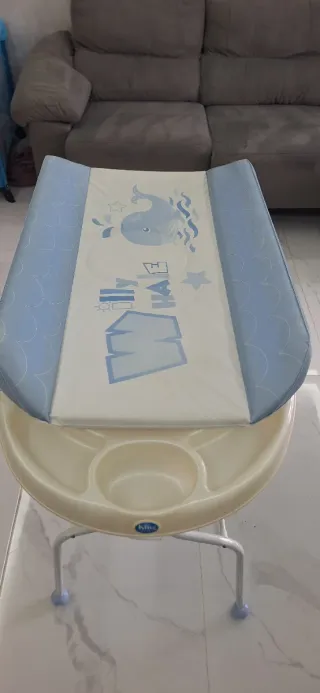 Bañera cambiador bebé