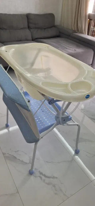 Bañera cambiador bebé