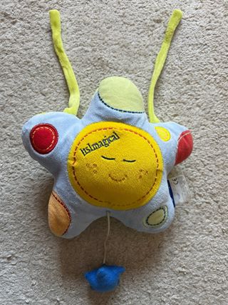 Peluche musical estrella con cuerda