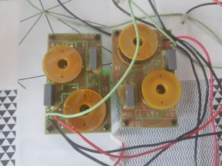 Placas ecler para subgrave y motor de agudo