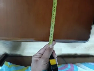 Mesa de salón madera maciza con cajones