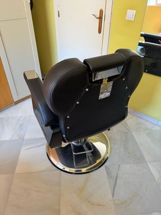 Sillón de barbería profesional
