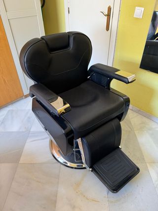 Sillón de barbería profesional