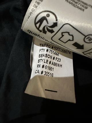 Camiseta The North Face Logo M Hombre Negra