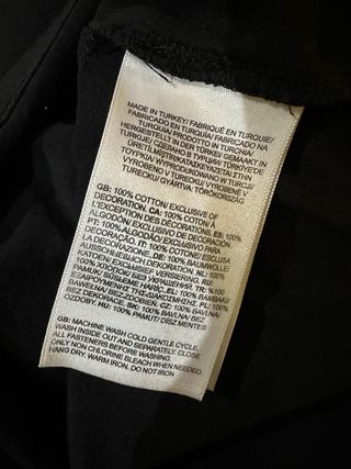 Camiseta The North Face Logo M Hombre Negra