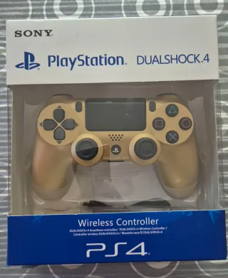 (NUEVO)Mando PS4 Dualshock 4 Inalámbrico Dorado