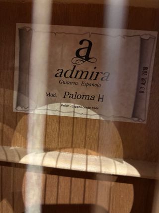 Guitarra Española Admira