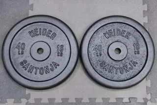 Discos Pesas Weider 18 kg