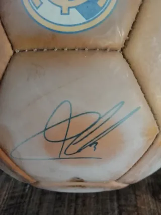 Lote Real Madrid: Balón y Sello Vintage