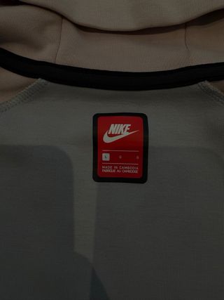 Sudadera Nike Tech Fleece FZ Rosa