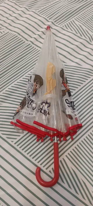 Paraguas infantil Harry Potter transparente