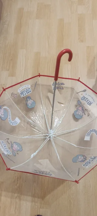 Paraguas infantil Harry Potter transparente