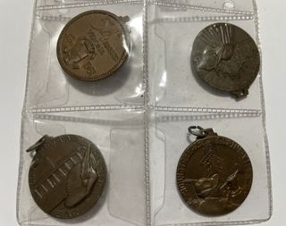 Lotto 4 Medaglie Alpini Adunate 54-64-65-66