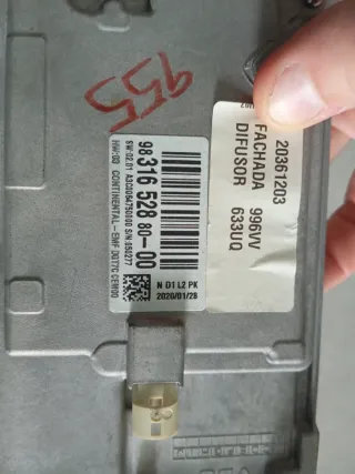 Pantalla navegador GPS Citroen C4 Picasso II