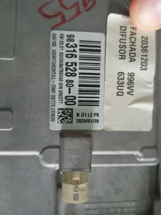 Pantalla navegador GPS Citroen C4 Picasso II