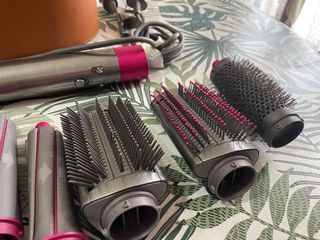 Dyson Airwrap Custodia Marrone Rosa