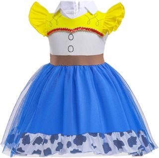 Lito Angels Disfraz de Jessie con Aro de Pelo para