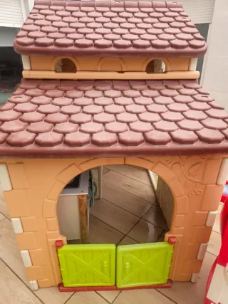 Casa infantil,jardín, exterior para niños