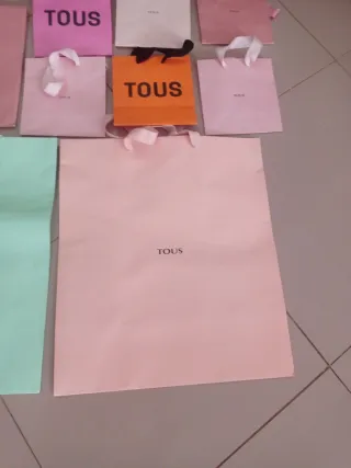 Bolsas Tous Nuevas (Naranja y Rosa)