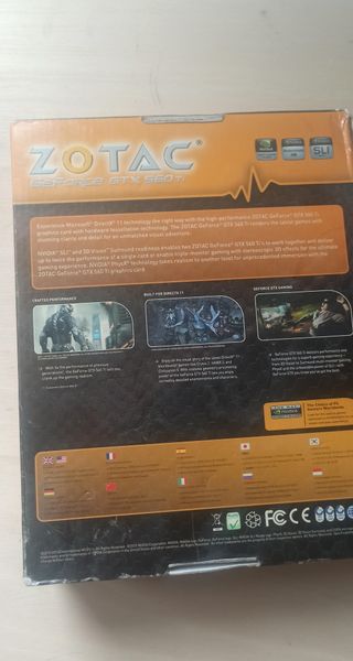 Tarjeta Gráfica Zotac GeForce GTX 560 Ti