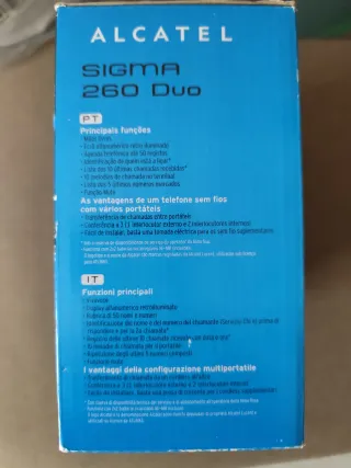 Telefoni cordless Alcatel Sigma 260 Duo